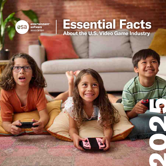 2025年美国电子游戏行业关键数据