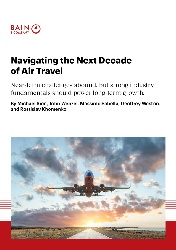 驾驭下一个十年的航空旅行