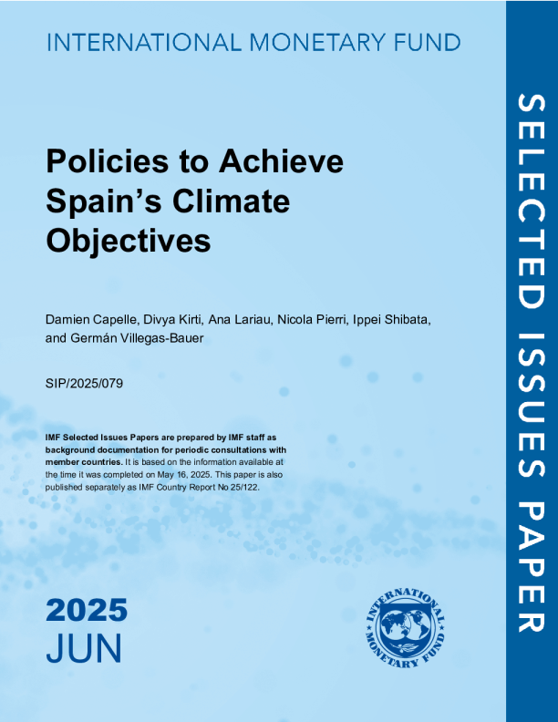 实现西班牙气候目标的政策:西班牙