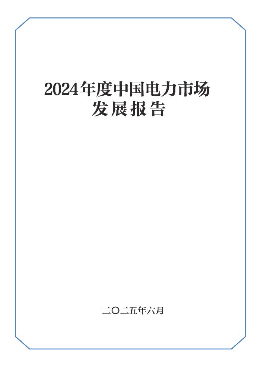年度中国电力市场发展报告