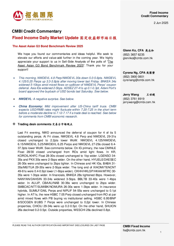 固定收益部市场日报