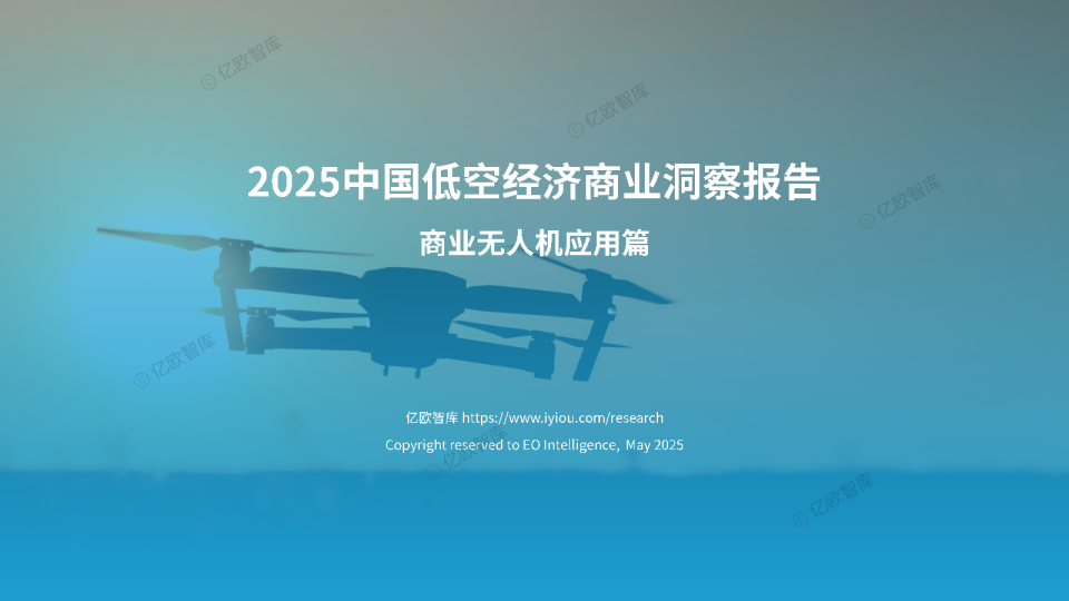 2025中国低空经济商业洞察报告（商业无人机应用篇）