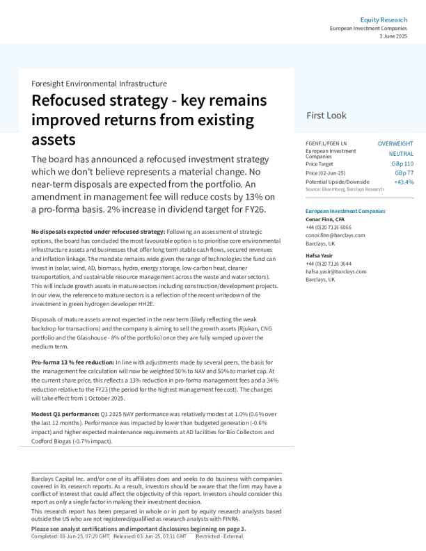 远见环境基础设施：重新聚焦的策略-关键在于从现有资产中获取更高回报