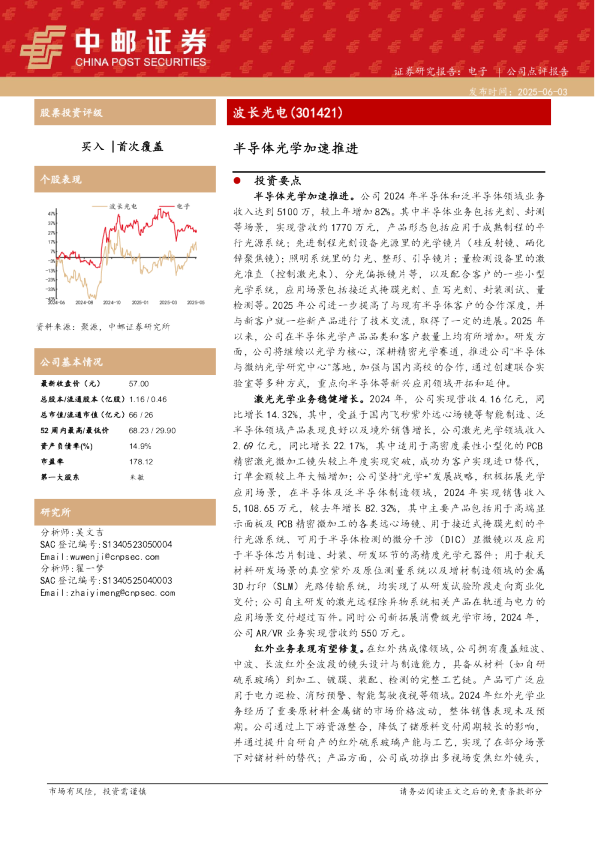 半导体光学加速推进