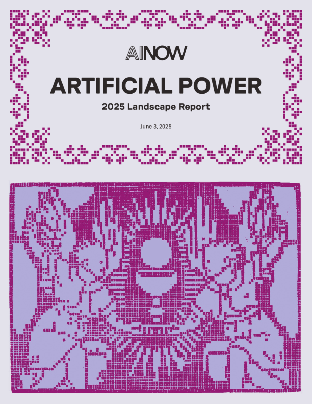 人工智能力量：AI Now 2025年发展前景报告