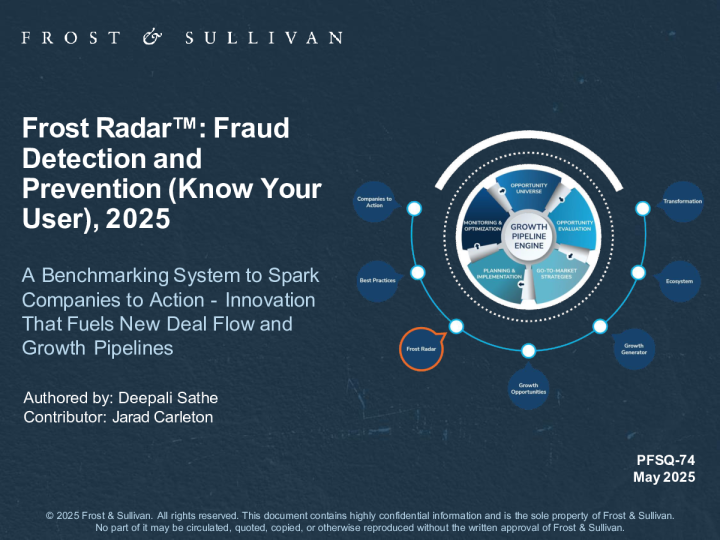 2025年霜冻；沙利文雷达报告