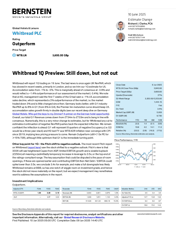 惠特布雷德第一季度预览：仍在下滑，但尚未出局