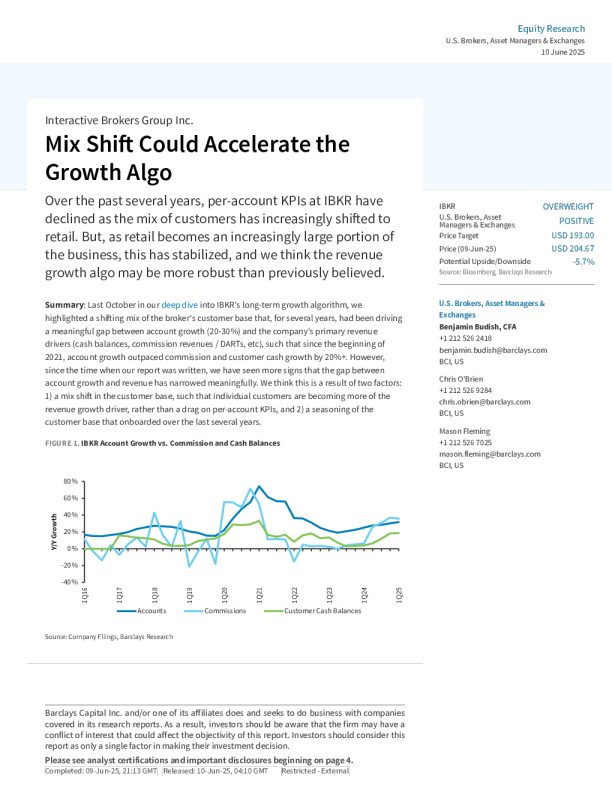 盈透证券集团公司(IBKR):客户结构转变可能加速增长算法