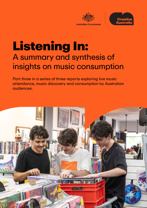 倾听：澳大利亚观众音乐消费的见解总结与综合