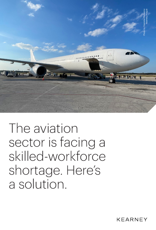 航空业正面临熟练劳动力短缺的问题。这里有一个解决方案。