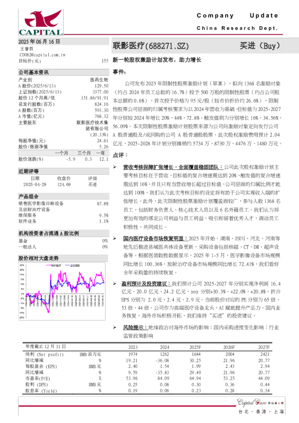 新一轮股权激励计划发布，助力增长