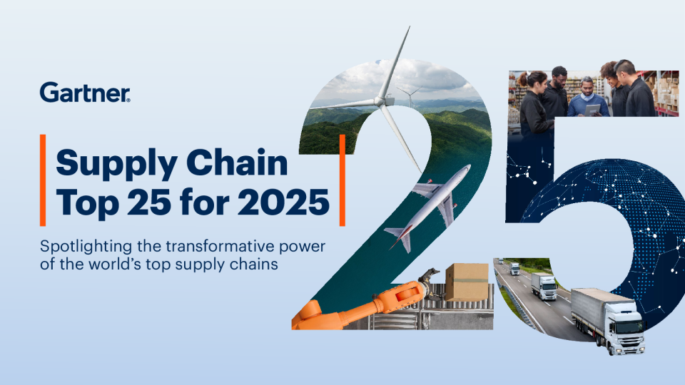 2025年Gartner供应链25强