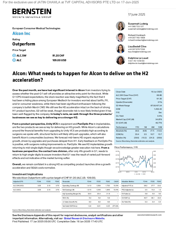 爱尔康要实现下半年加速增长需要发生什么？