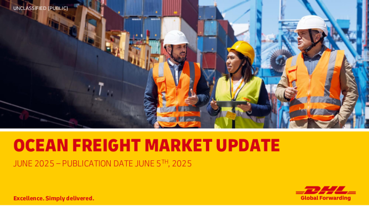 DHL海运市场更新——2025年6月