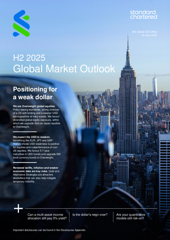 2025年下半年全球市场展望：为美元走弱做准备