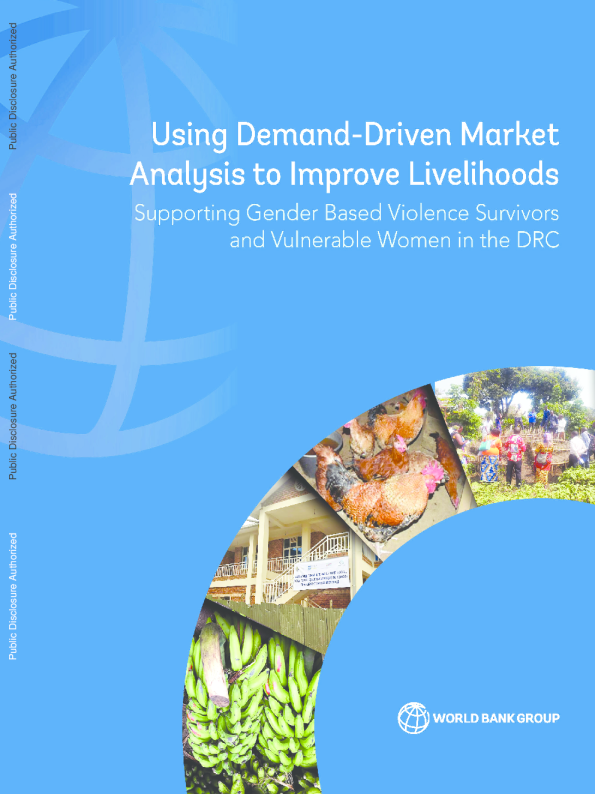 利用需求驱动的市场分析改善生计：支持刚果民主共和国的性别暴力幸存者和弱势妇女