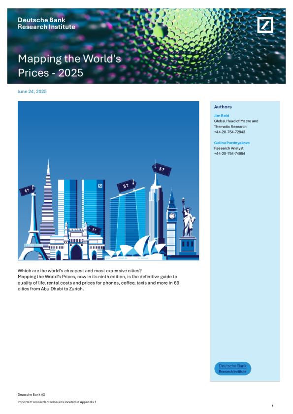 2025年世界价格地图