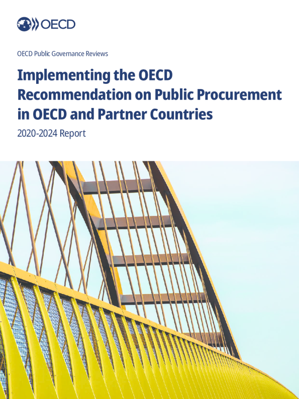在经合组织和伙伴国家实施经合组织公共采购建议：2020-2024年报告