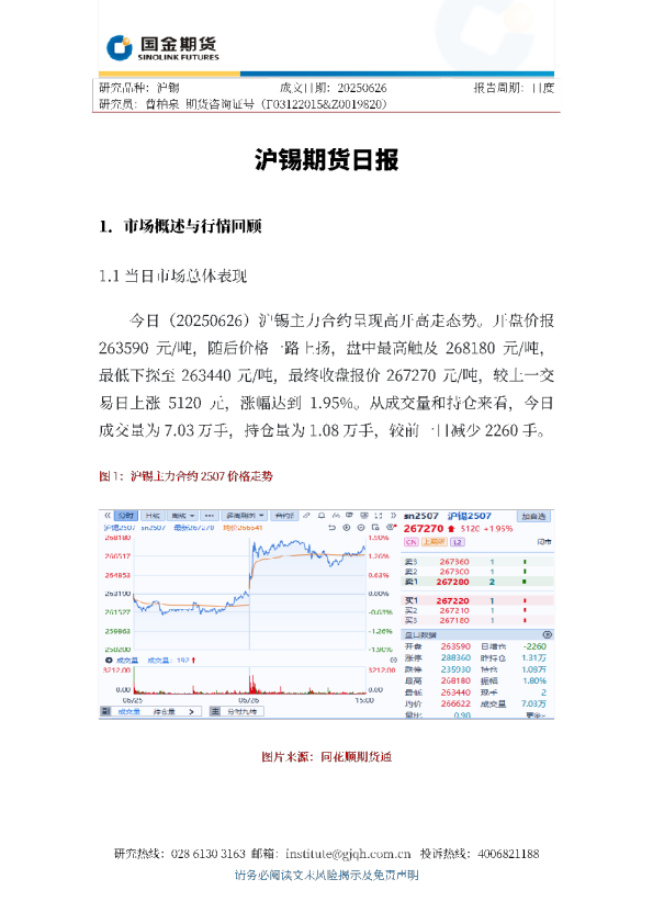 观投研之沪锡日报