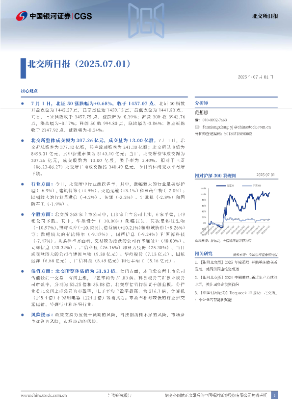 北交所日报（2025.07.01）