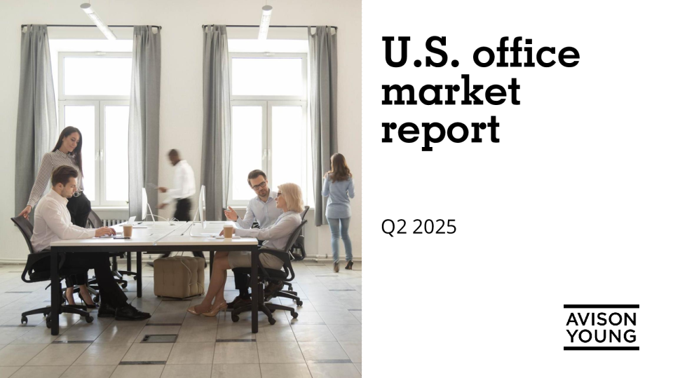 美国写字楼市场报告：2025年第二季度