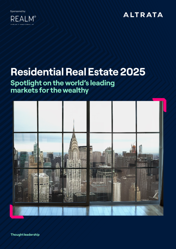 2025年住宅房地产：全球富裕人群主要市场聚焦