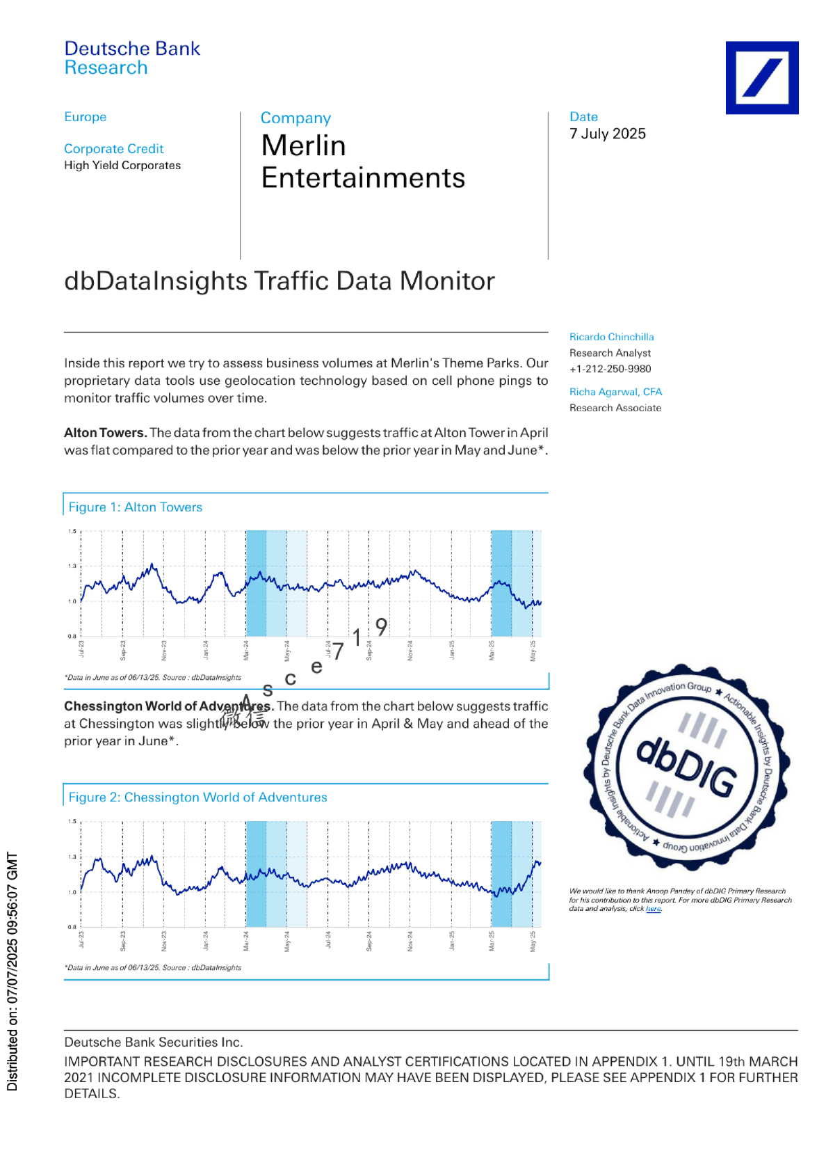 Merlin主题公园业务量评估报告