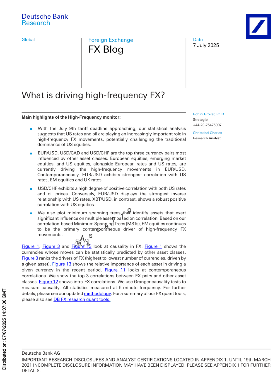 高频外汇的驱动因素是什么
