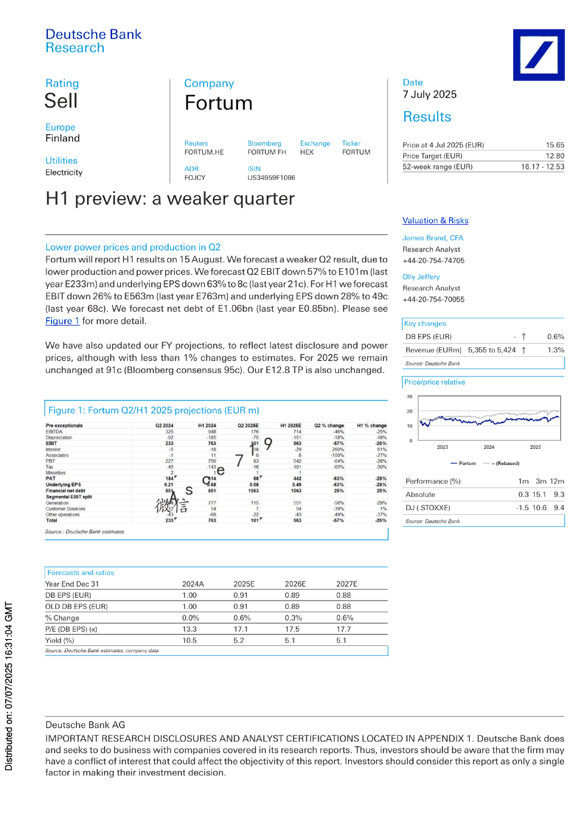 H1预览：较弱的一个季度