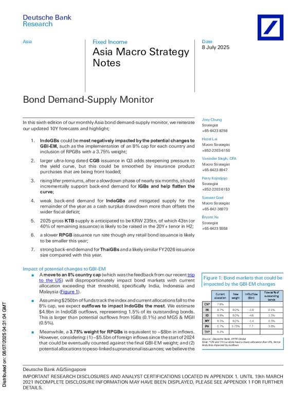 亚洲债券供需监测第六版