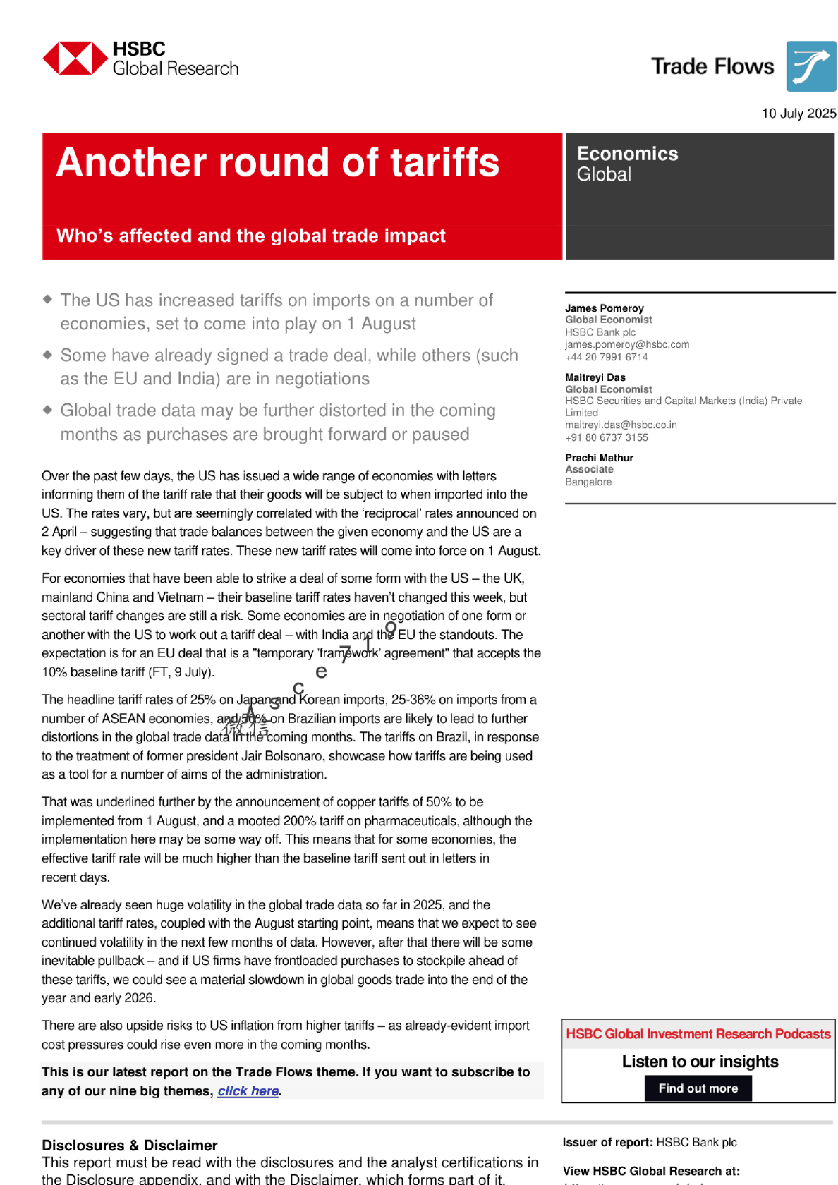 新一轮关税：谁受影响及全球贸易影响