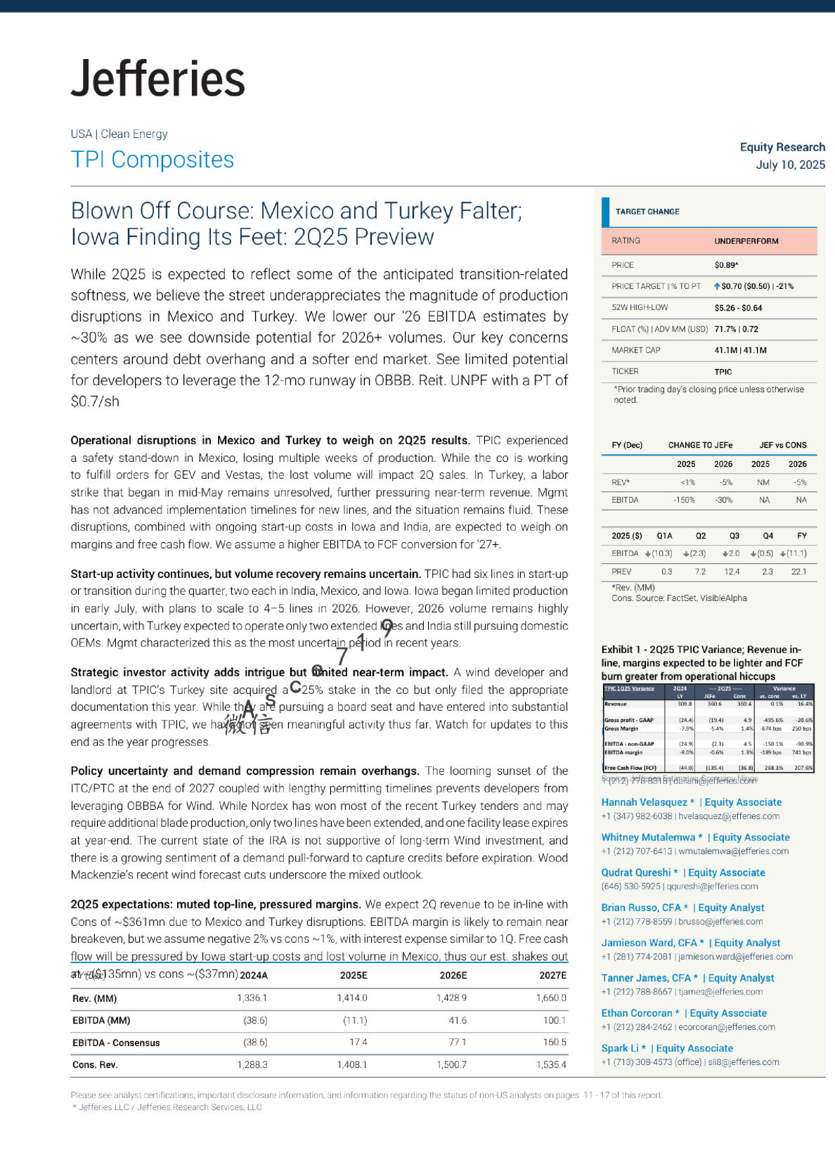 偏离航向：墨西哥和土耳其受挫