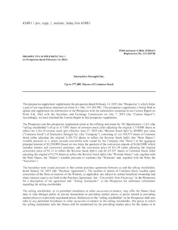 互动力量公司美股招股说明书(2025-07-11版)