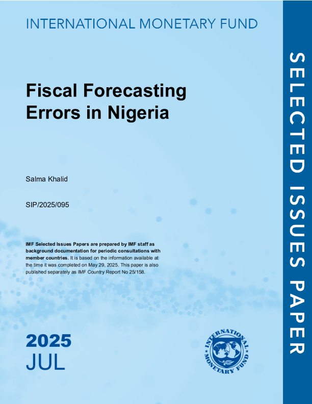 尼日利亚的财政预测错误