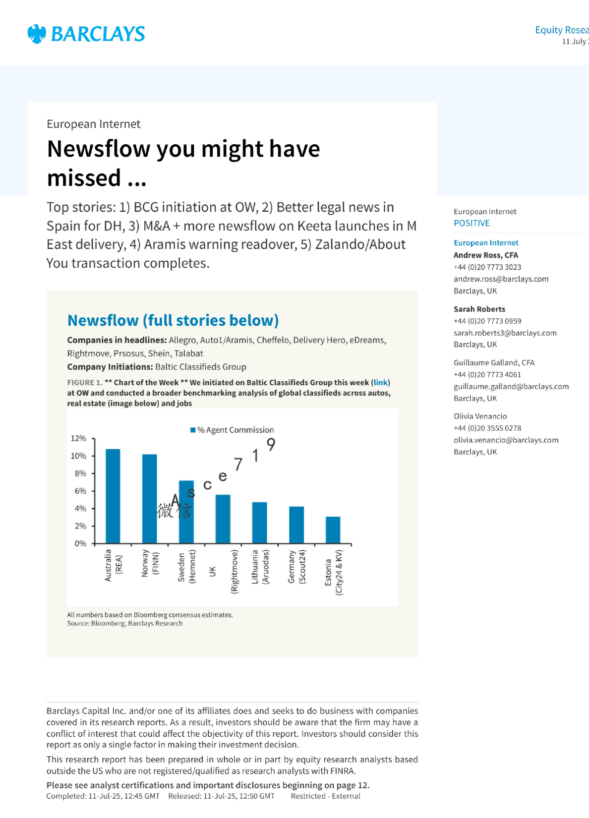 欧洲互联网新闻流你可能错过了