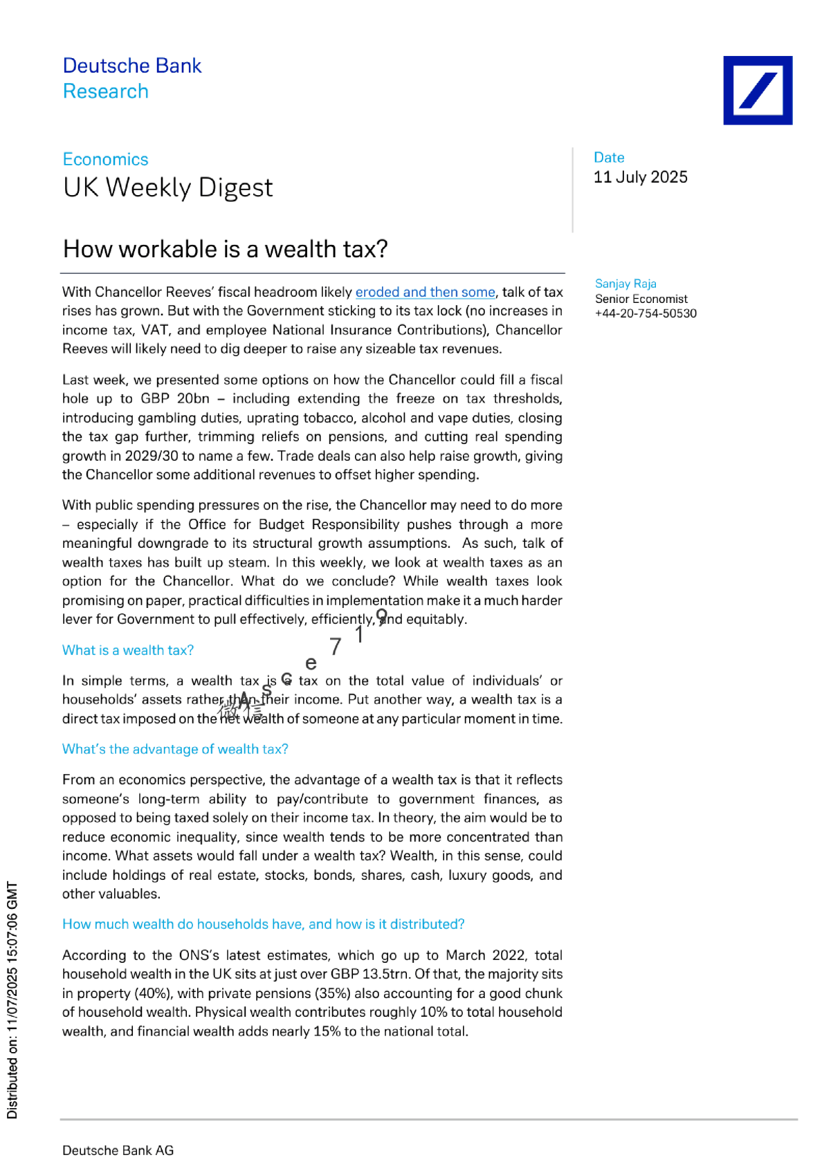 财富税有多可行？