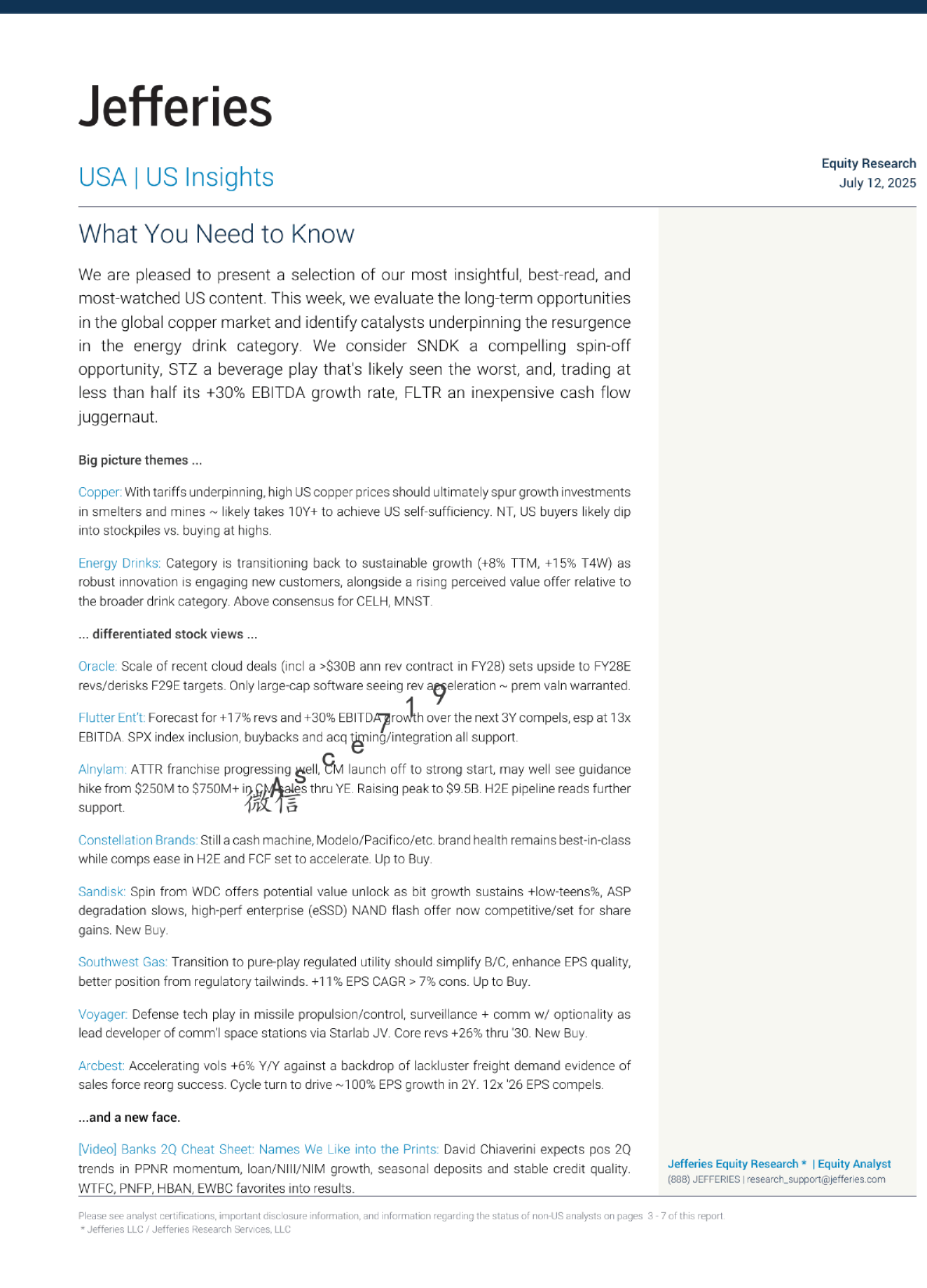 全球铜市场长期机遇与能量饮料品类复苏的催化剂评估