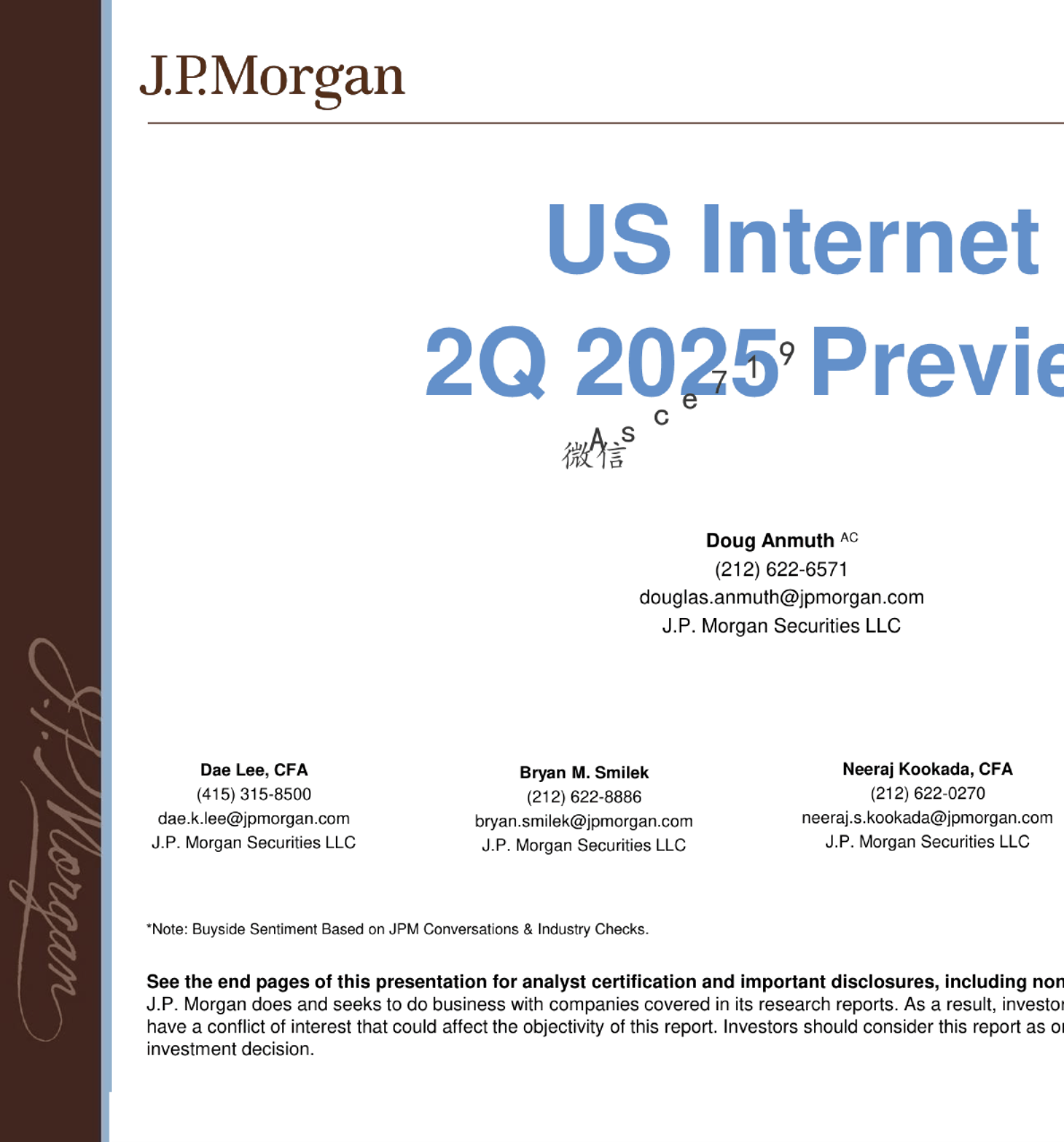 美国互联网行业2025年第二季度预览