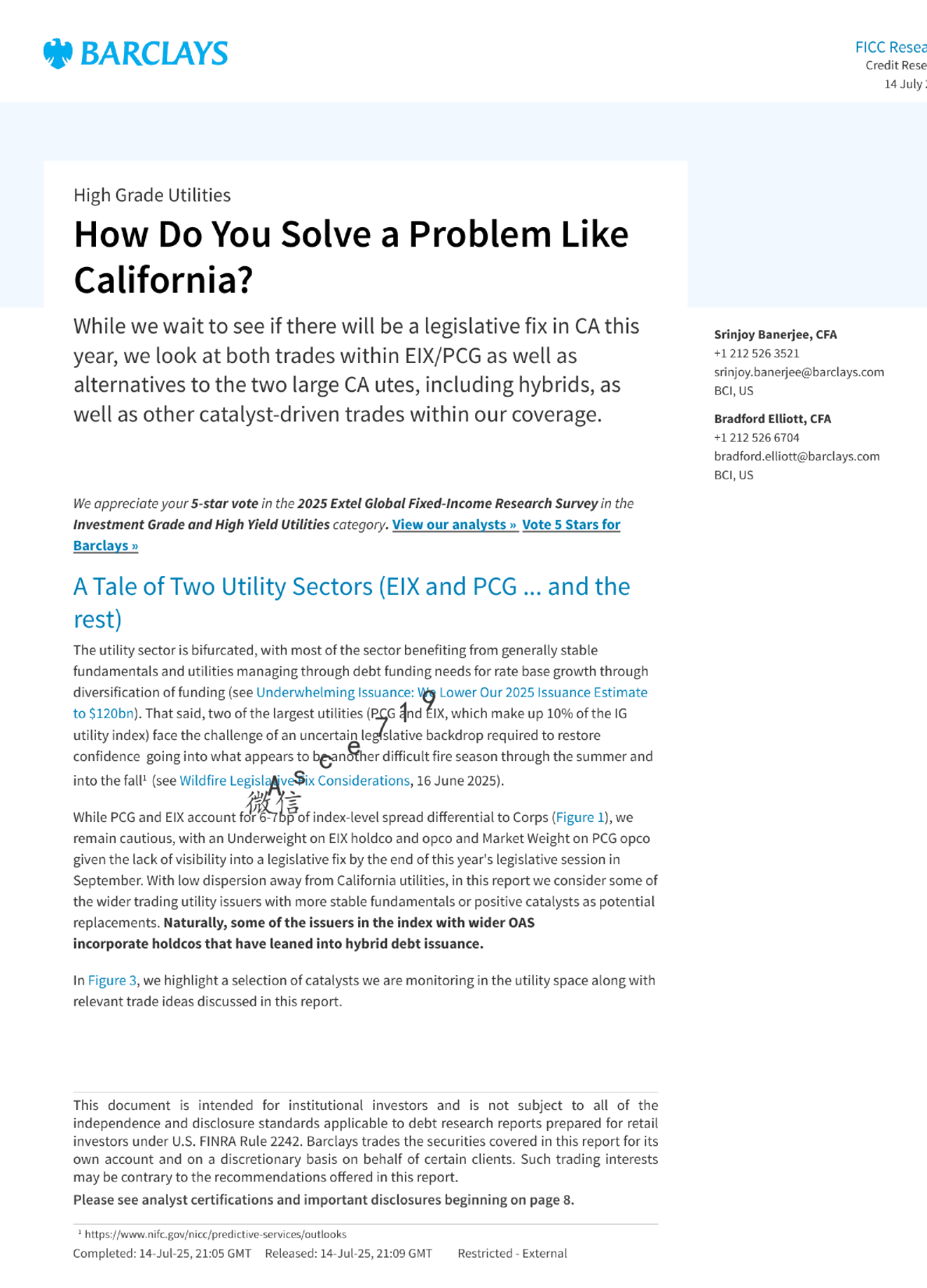 如何解决像加州这样的问题？