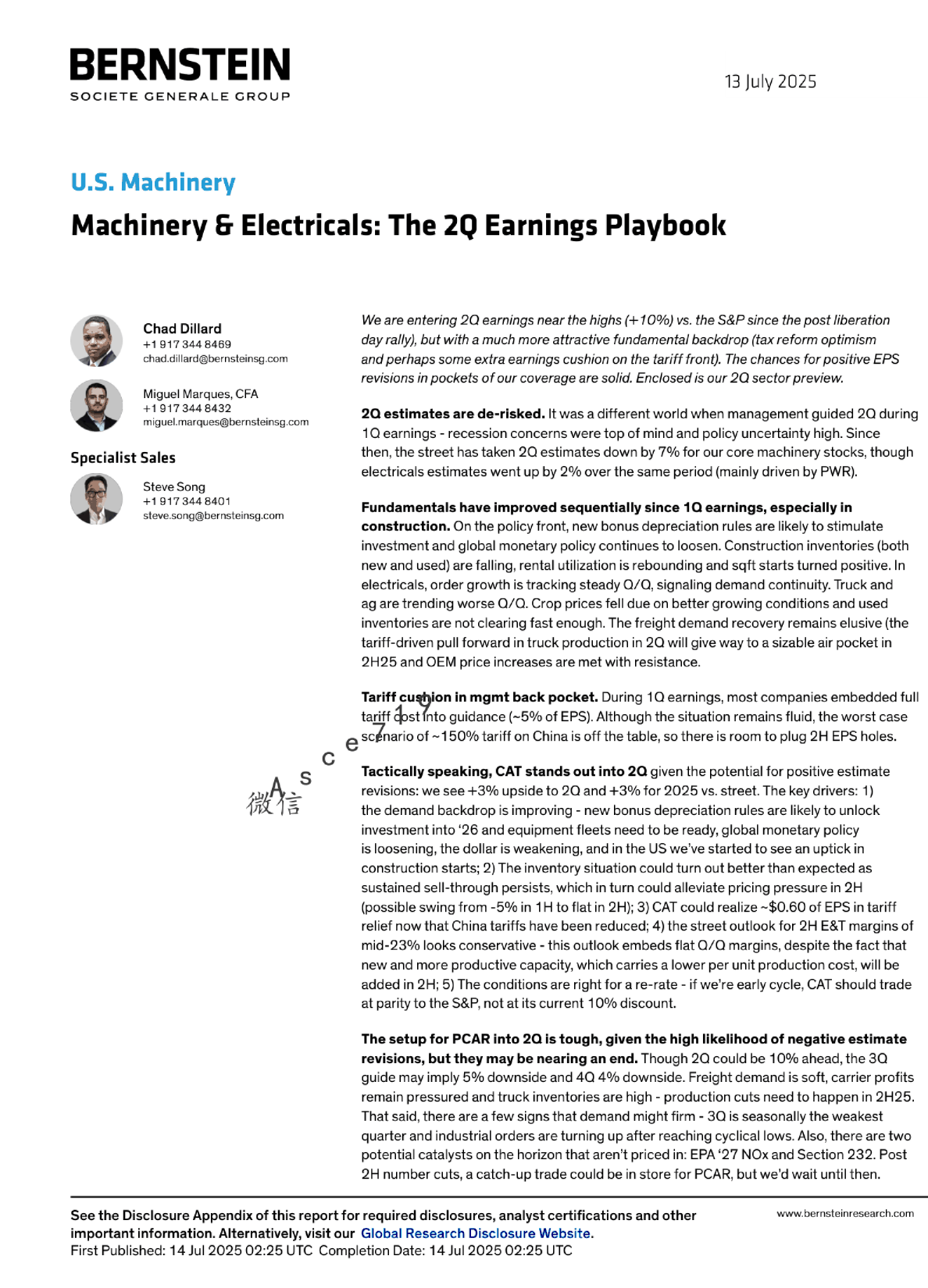 机械与电气设备：二季度收益策略手册