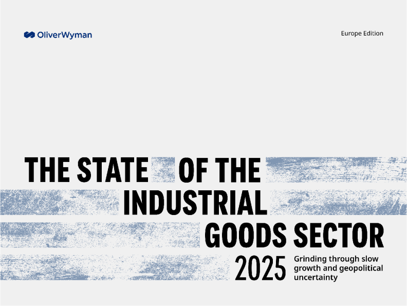 2025年欧洲工业品行业状况