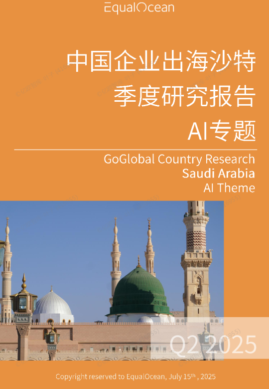 亿欧EqualOcean出海国别季报-沙特（2025Q2）-AI专题