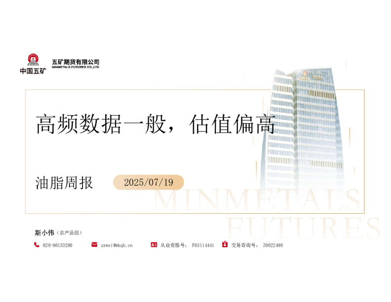 油脂周报