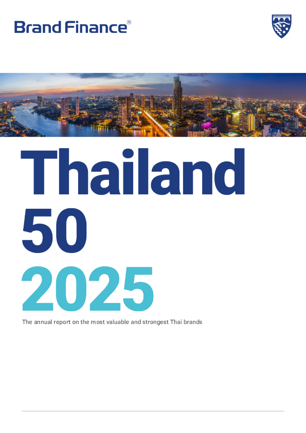 最有价值和最强大的泰国品牌50强的2025年度报告（英）2025