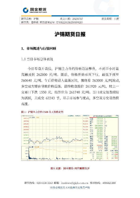 观投研之沪锡日报