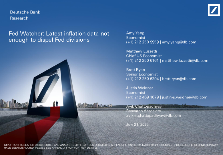 美联储观察：最新通胀数据不足以消除美联储内部分歧