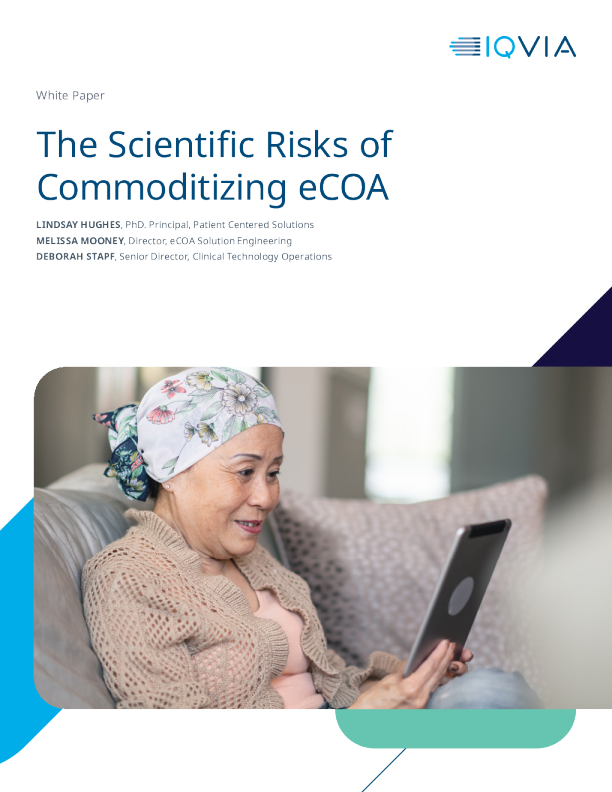 eCOA产品化的科学风险
