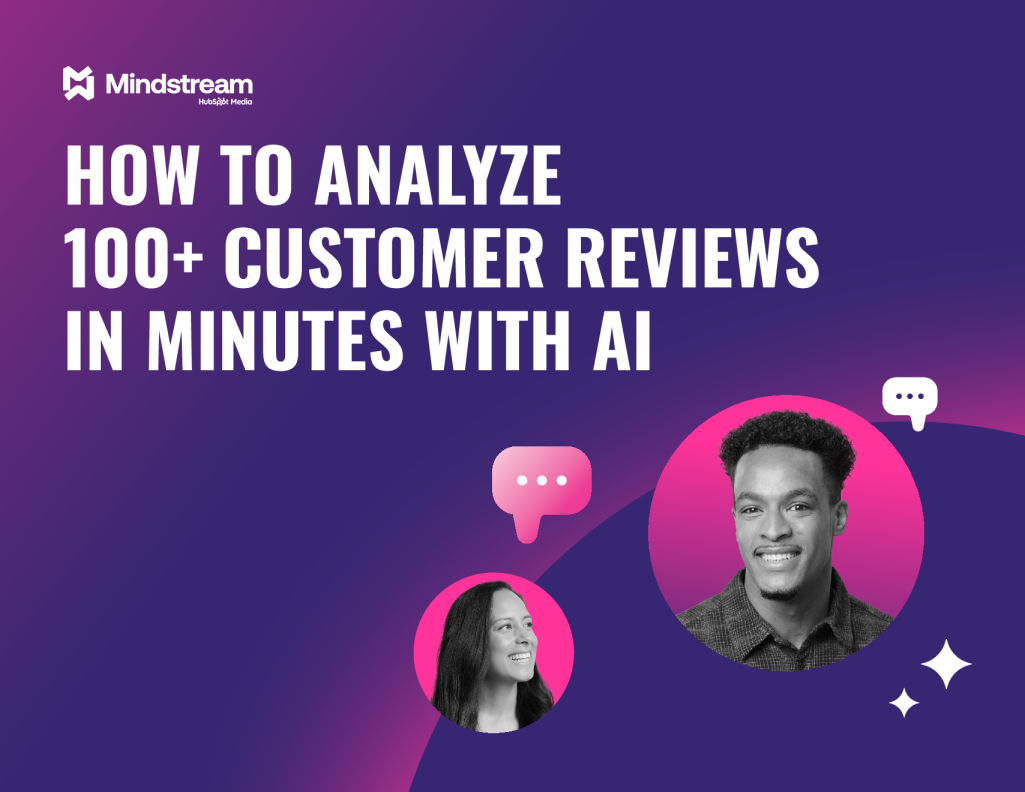 如何用人工智能在几分钟内分析100多条客户评论