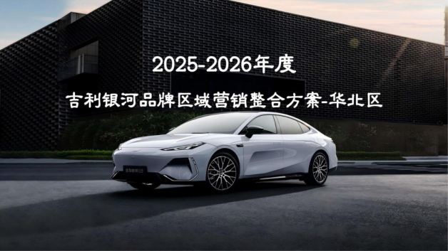 2025-2026吉利银河区域营销整合方案