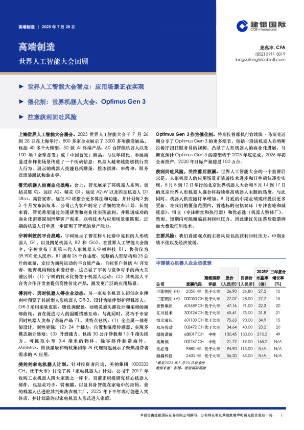 世界人工智能大会回顾